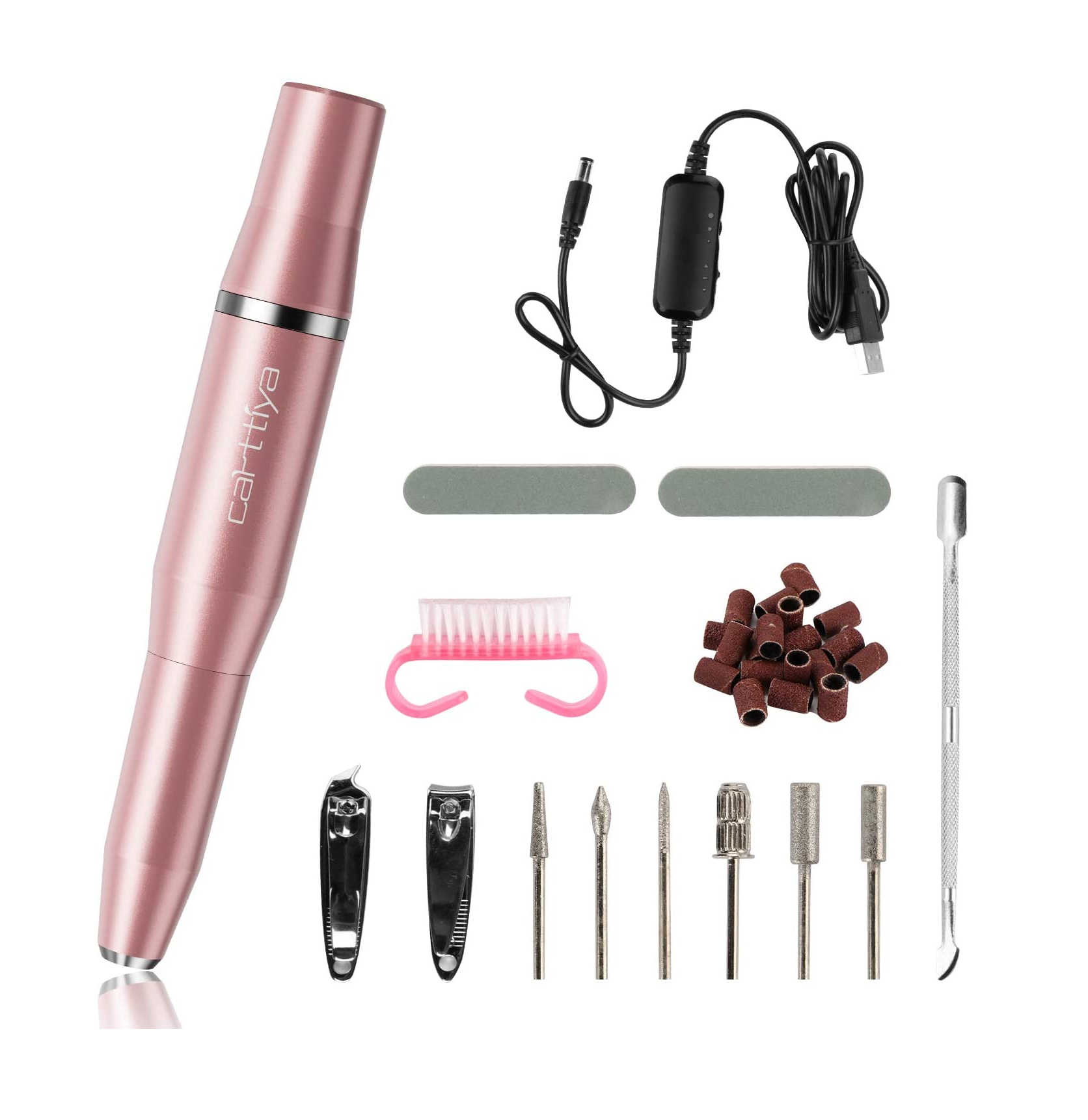 Nagelfräser, Nagelfeilen Elektrisch 12 in 1 Set Carttiya Nagelfräser, Nagelfeilen Elektrisch 12 in 1 Set Carttiya
