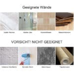 ZUNTO Handtuchhalter ohne Bohren, Gästehandtuchhalter Selbstklebend, Handtuchstange für Badezimmer, Edelstahl Gebürstet 55CM – Bild 6