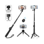 Bluetooth Selfie Stick Stativ, Alfort Universal Smartphone Stativ Selfie