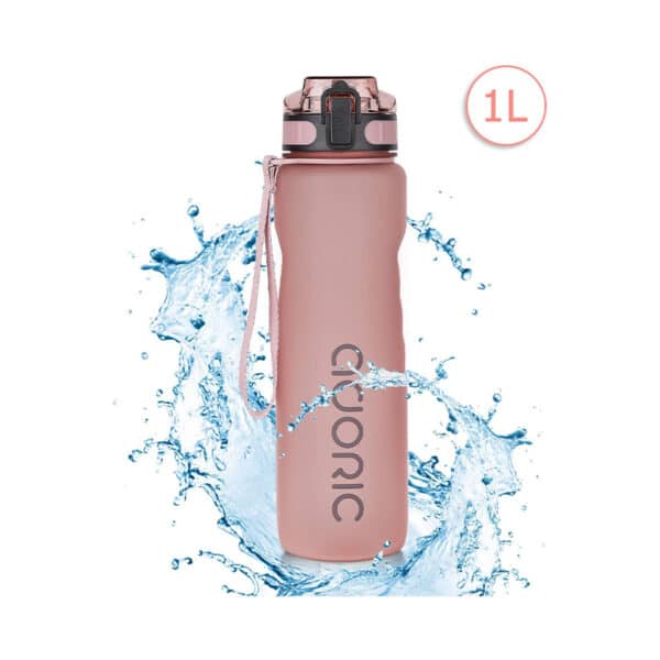 Adoric Sport Trinkflasche, [BPA Frei Tritan] 1L