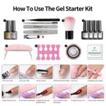 TOMICCA LED Nagellampe Starterset, 6ml 18 Farben UV Nagellack – Bild 7