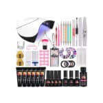 MYSWEETY Set mit UV Lampe, 15ml * 6 farbe Nagelgel