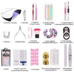 MYSWEETY Set mit UV Lampe, 15ml * 6 farbe Nagelgel – Bild 5