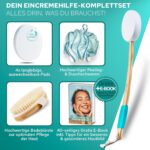 Rücken-Eincremehilfe 2025 – Komfort-Design mit 4 austauschbaren Pflegepads – Bild 3