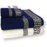 HOMEALOO 4-TLG. Handtuch-Set Premium Flauschige Baumwolle