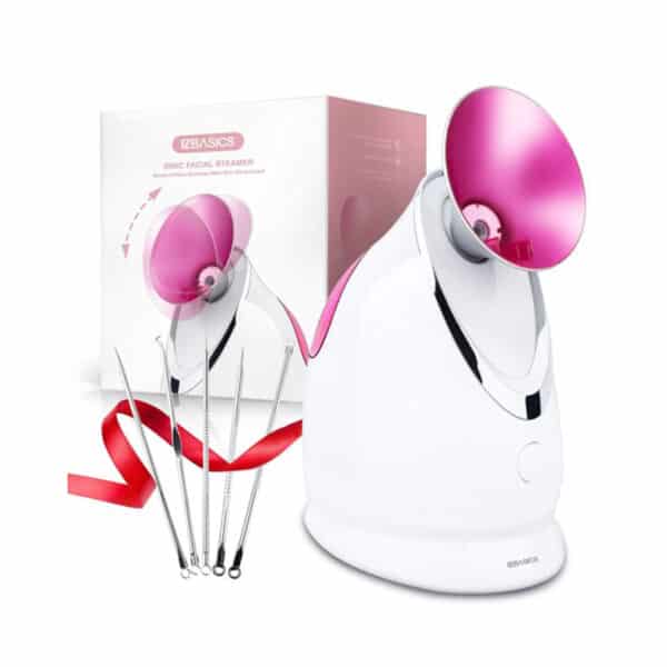 Gesichtsdampfer Gesichtssauna - EZBASICS Nano Ionic Gesichtsdampfer Warmer Nebel Gesichtsdampfer Gesicht Heim-Sauna SPA Gesichts-Befeuchter Gesichtszerstäuber Facial Nano Sprayer