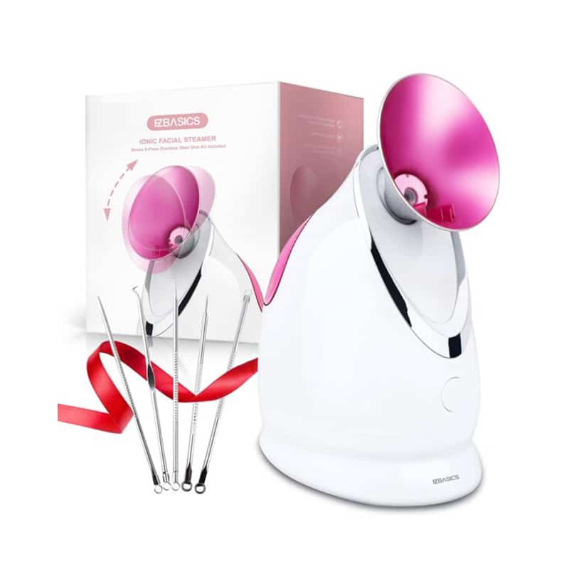 Gesichtsdampfer Gesichtssauna - EZBASICS Nano Ionic Gesichtsdampfer Warmer Nebel Gesichtsdampfer Gesicht Heim-Sauna SPA Gesichts-Befeuchter Gesichtszerstäuber Facial Nano Sprayer Gesichtsdampfer Gesichtssauna - EZBASICS Nano Ionic Gesichtsdampfer Warmer Nebel Gesichtsdampfer Gesicht Heim-Sauna SPA Gesichts-Befeuchter Gesichtszerstäuber Facial Nano Sprayer