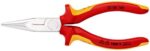 KNIPEX Flachrundzange mit Schneide (Radiozange) 1000V-isoliert (160 mm) 25 06 160 – Bild 3