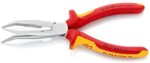 KNIPEX Flachrundzange mit Schneide – Bild 2