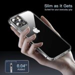 CASEKOO Crystal Clear für iPhone 12 Pro Max Hülle [Keine Vergilbungen] - Durchsichtig – Bild 6
