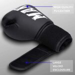 Martial Boxhandschuhe, Material für Lange Haltbarkeit! – Bild 2