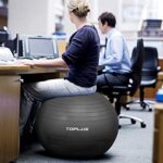 Gymnastikball Sitzball Extra dicker Yoga-Ballstuhl – Bild 3