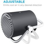 Fancii Kleiner USB Ventilator Ultra Leise, Mini Tischventilator – Bild 6