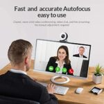 Webcam für Game-Streaming 1080p/Einstellbarer Ringlicht/Autofokus (AF) – Bild 6