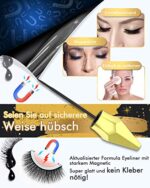 AOVSHEY Ultraleicht Magnetische Wimpern Invisible Magnetic Lashes und Eyeliner Kit – Bild 4