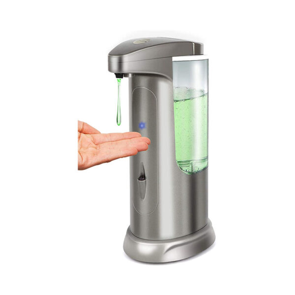 Hanamichi Seifenspender, berührungsloser automatischer Seifenspender, wasserdichte Basis, verstellbare Schalter, geeignet für Badezimmer, Küche, Restaurant, Hotel