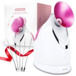 Gesichtsdampfer Gesichtssauna - EZBASICS Nano Ionic Gesichtsdampfer Warmer Nebel Gesichtsdampfer Gesicht Heim-Sauna SPA Gesichts-Befeuchter Gesichtszerstäuber Facial Nano Sprayer – Bild 7