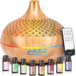 500 ml Aroma-Diffuser - LED & Fernbedienung
