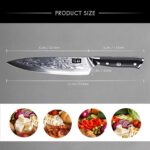 SHAN ZU Damastmesser Kochmesser 67 Schichten – Bild 12