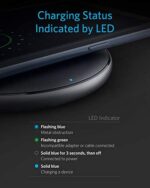 Wireless Charger Ladepad, Kabelloses 10W Ladegerät – Bild 6