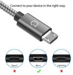 Gritin Micro USB Kabel, [3 Pack 1M+1.5M+2M] – Bild 4
