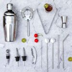 Cocktail Shaker Set, Godmorn Edelstahl Geschenk für Zuhause – Bild 2
