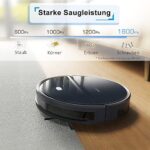 Tesvor WLAN  Roboterstaubsauger Tierhaare und Allergene Kompatibel mit Alexa und APP-Steuerung – Bild 4