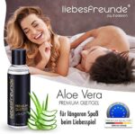 liebesfreunde® Premium Gleitgel wasserbasiert ALOE VERA - Gleitmittel I Lube für mehr Genuss, 150 ml – Bild 2