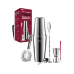 Cocktail Set Geschenk, Premium Boston Shaker