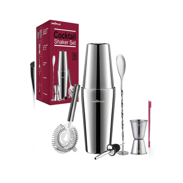 Cocktail Set Geschenk, Premium Boston Shaker