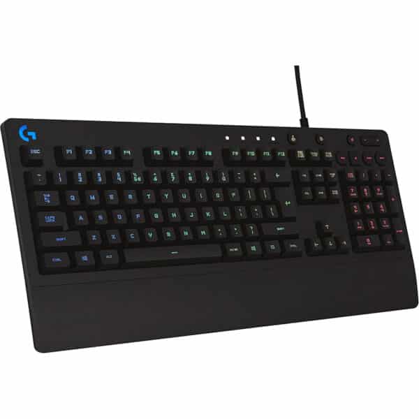 Logitech G213 Prodigy Gaming-Tastatur mit RGB-Beleuchtung und Multimedia-Steuerung, Schwarz