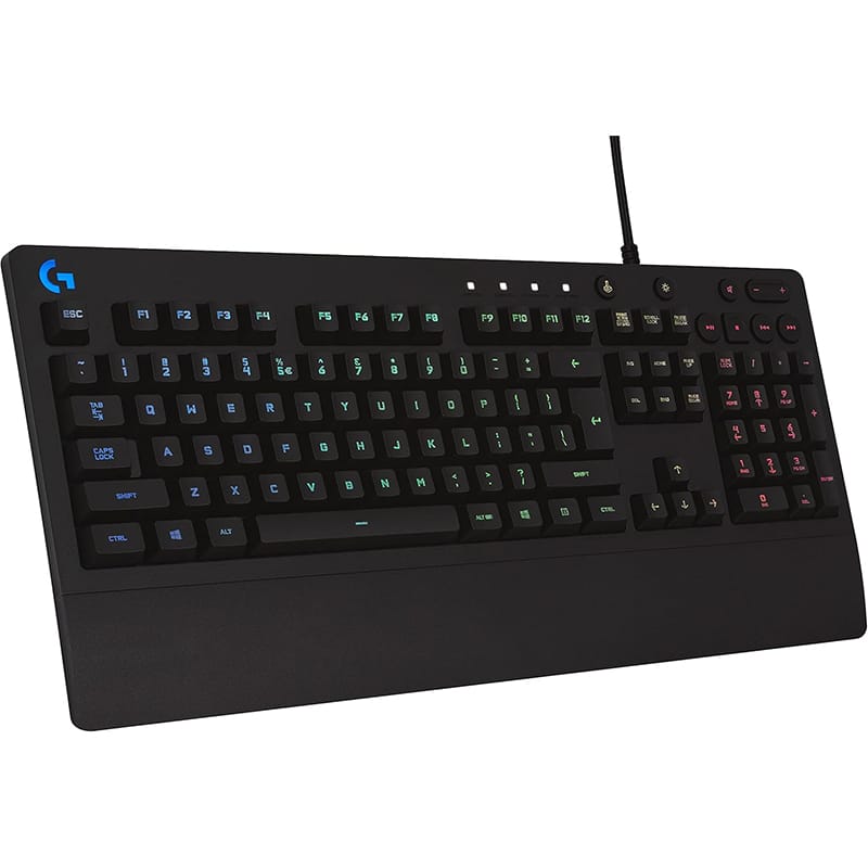 Tastatur2 Logitech G213 Prodigy Gaming-Tastatur mit RGB-Beleuchtung und Multimedia-Steuerung, Schwarz – Bild 1