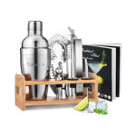 Cocktail Shaker Set, Godmorn Edelstahl Geschenk für Zuhause