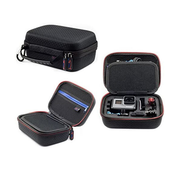 Digicharge® Kamera Zubehör Tasche für Kamera Kleine