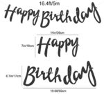 Geburtstagsbanner Schriftzug hellomagic Happy Birthday – Bild 2