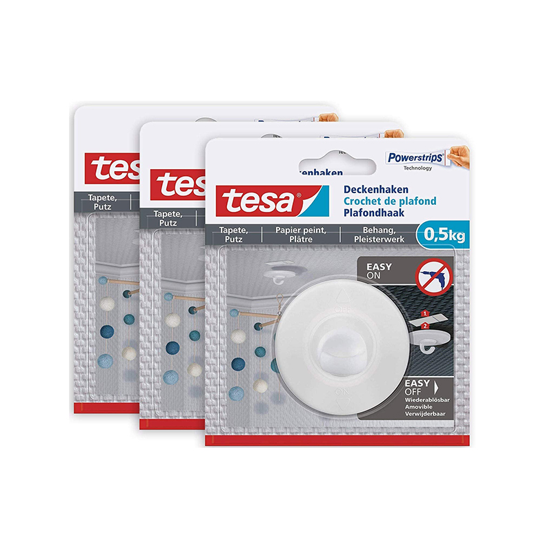 Tesa Powerstrips Deckenhaken-ablösbar - Tesa Tesa Powerstrips Deckenhaken-ablösbar - Tesa