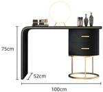 Frisierkommode Makeup Table Schminktisch mit Spiegel Vanity Makeup Frisierkommode – Bild 4
