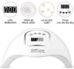 150W Nageltrockner, UV LED Nagellampe – Bild 3