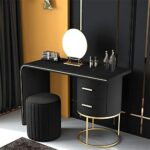 Frisierkommode Makeup Table Schminktisch mit Spiegel Vanity Makeup Frisierkommode