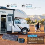 POWEROAK 500wh mobiler energiespeicher solar generator – Bild 2
