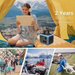 POWEROAK 500wh mobiler energiespeicher solar generator – Bild 5