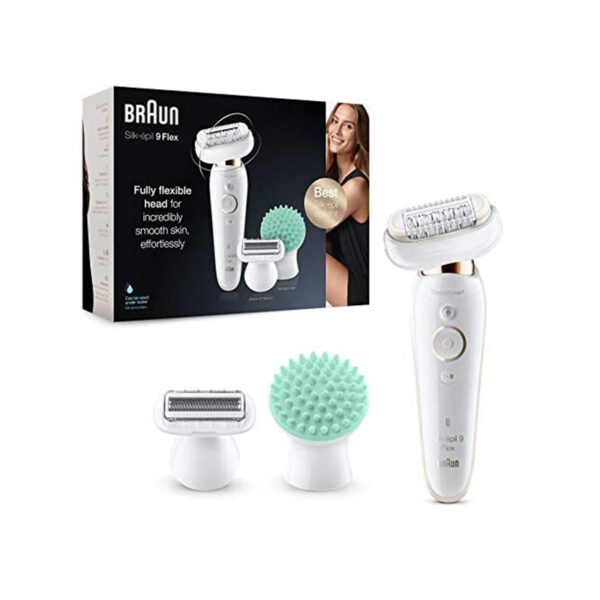 Braun Silk-épil 9 Flex 9020 – Epilierer für Frauen mit flexiblem Kopf für eine einfachere Haarentfernung