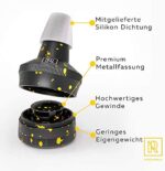 NEU Shisha Molassefänger Aluminium APOLLO, VERSION 2.0, Universal passend mit Silikon Dichtung, Vorkühler-Aufsatz, Passt Universell für alle Shishas auf den Kopfadapter, kein 18/8 Schliff nötig – Bild 2