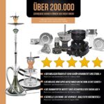 M. ROSENFELD Smokebox Shisha, HOOKARTIS, Kopf Aufsatz mit Doppelring-Boden. Passt für alle gängigen Köpfe. Neue Version & Griffe – Bild 7