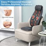 Rückenmassagegerät, RENPHO Massagesitzauflage S-Form – Bild 4
