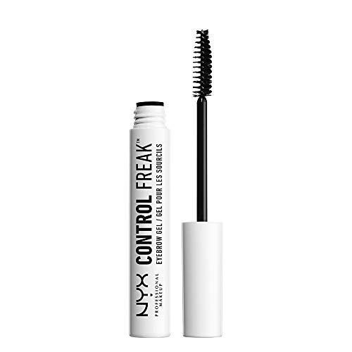 NYX Professional Makeup Augenbrauengel, Control Freak Eyebrow Gel, Klarer Brow Setter und transparente Mascara, Für gezähmte Augenbrauen und fixierte Augenbrauenfarbe, Ohne Kleben oder Bröckeln, 10 ml NYX Professional Makeup Augenbrauengel, Control Freak Eyebrow Gel, Klarer Brow Setter und transparente Mascara, Für gezähmte Augenbrauen und fixierte Augenbrauenfarbe, Ohne Kleben oder Bröckeln, 10 ml