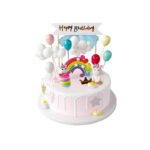 iZoeL Happy Birthday Girlande Luftballon
