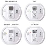 Ei Electronics Ei208D CO Kohlenmonoxidmelder (mit Display und 10-Jahres-Batterie) – Bild 3