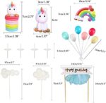 iZoeL Happy Birthday Girlande Luftballon – Bild 2