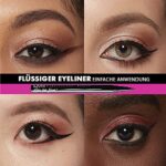 NYX Professional Makeup Epic Ink Eye Liner, Filzstift, Wasserfest, Vegane Formel, Black – Bild 5